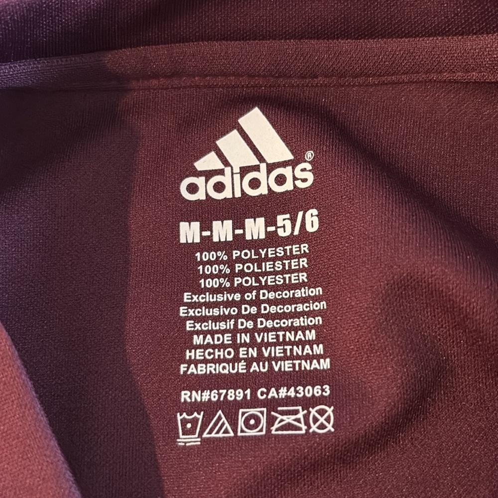 NWT [Adidas] Arizona State ASU Sun Devils NCAA Football Jersey Little Kids M 5/6 - Picture 8 of 9